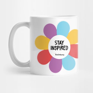 Flowers of hope: STAY INSPIRED Mug